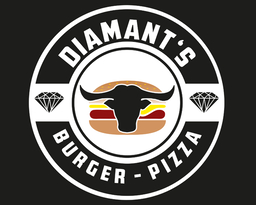 Diamant’s Burger und Pizza logo.